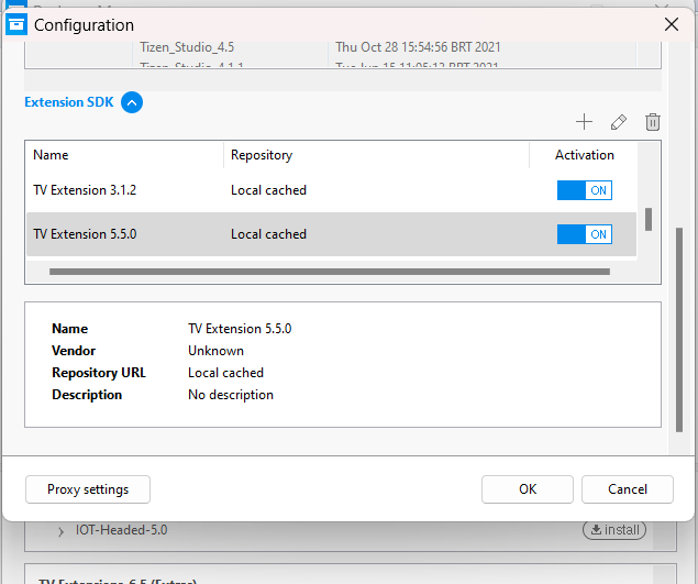 Package Manager Configuration Image